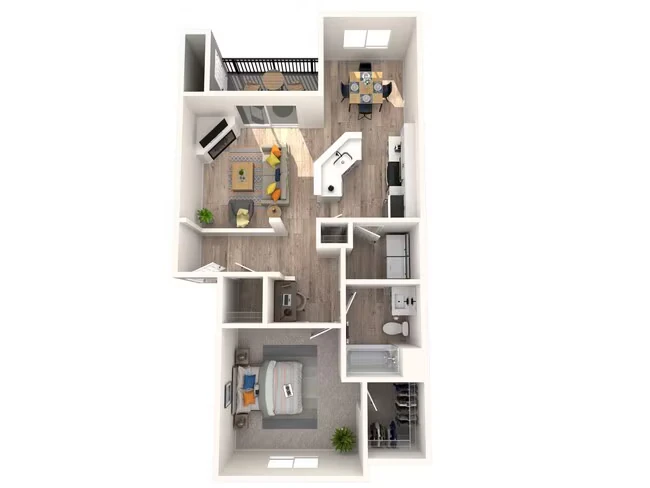 THE SAHALEE RENOVATED R303 floor plan